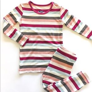 Kickee Pants long sleeve pjs